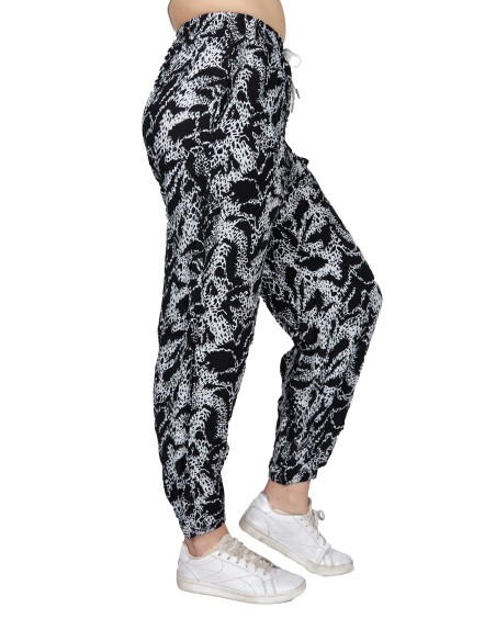 Calza Estampada Blanco Y Negro | Kalypzo.cl | Moda Verano