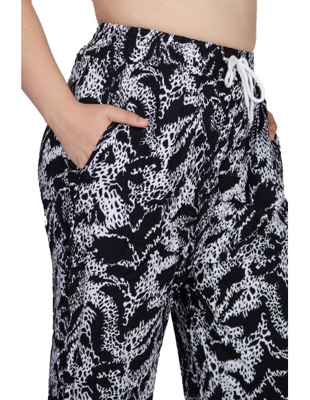 Calza Estampada Blanco Y Negro | Kalypzo.cl | Moda Verano